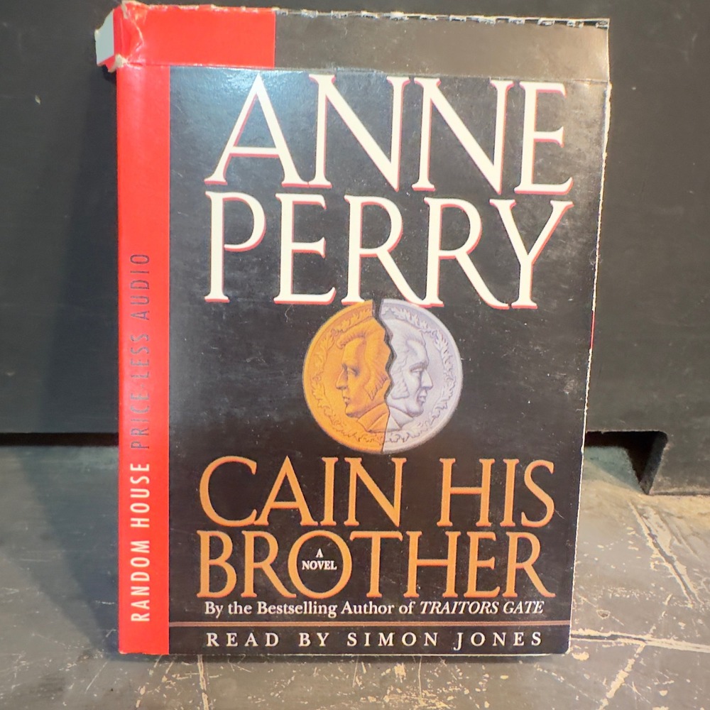Anne Perry Cain His Brother Audiobook cassette‎ Random House Unabridged
